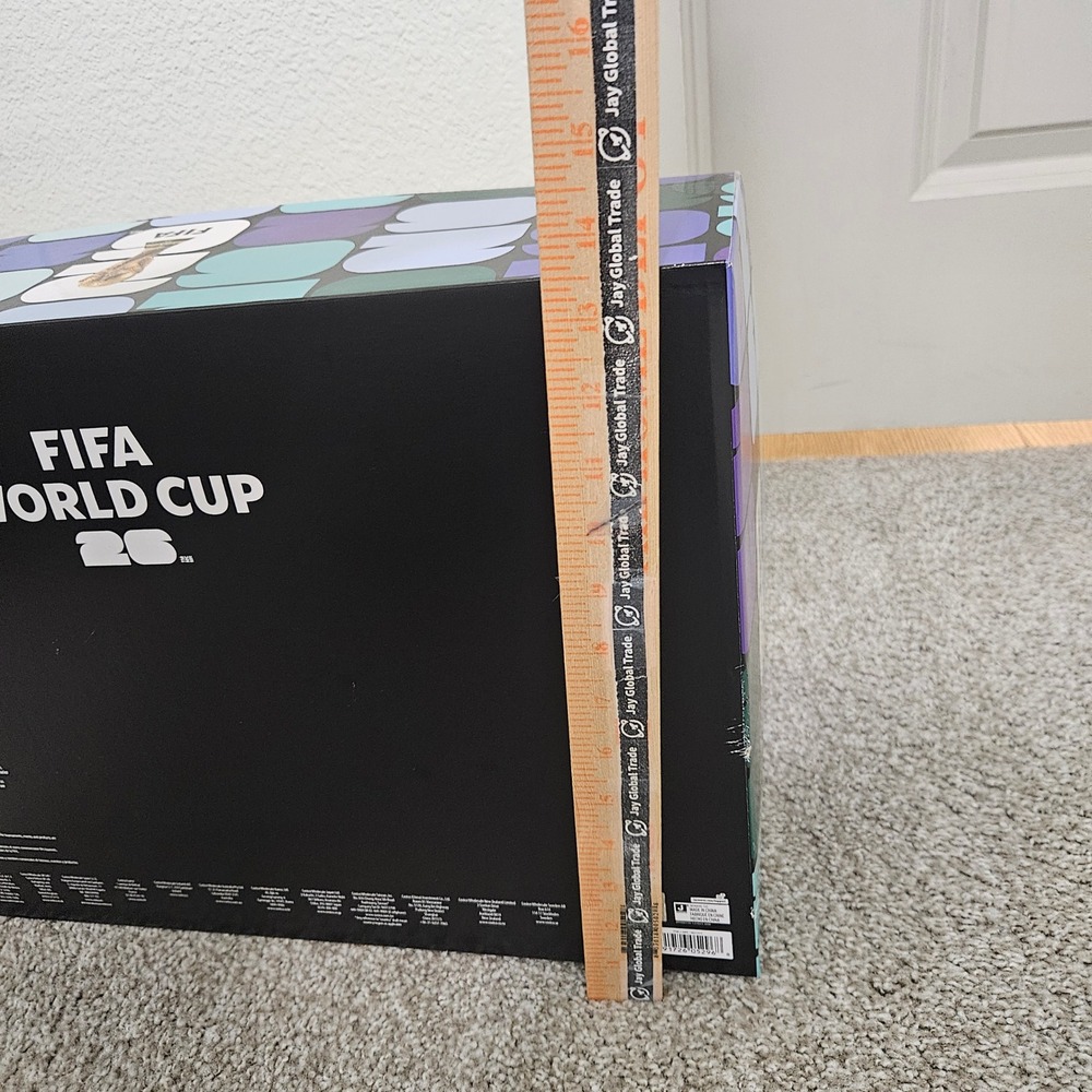 FIFA World Cup 26 USA Plush 3 Pack Set Eagle Trophy Soccer Ball Jazwares New - Picture 6 of 6